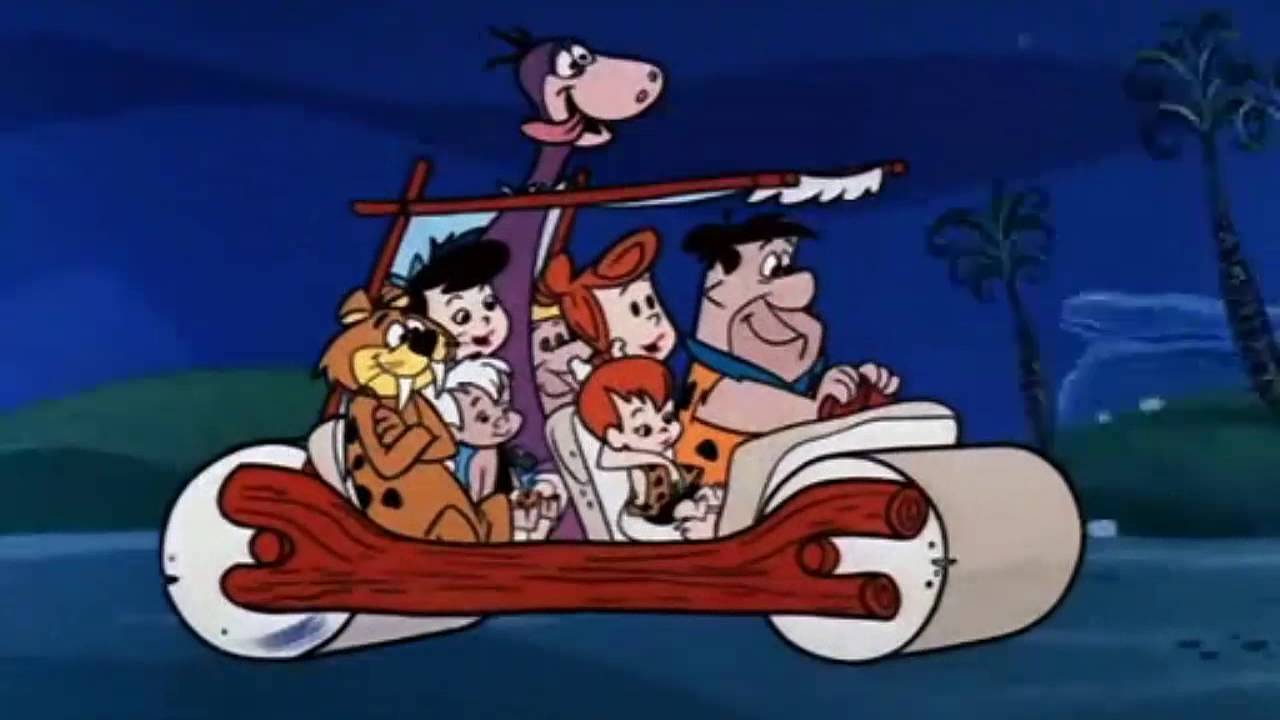 According to "The Flintstones" (ABC, 1960-66) theme, how did the Flintstone family car run?