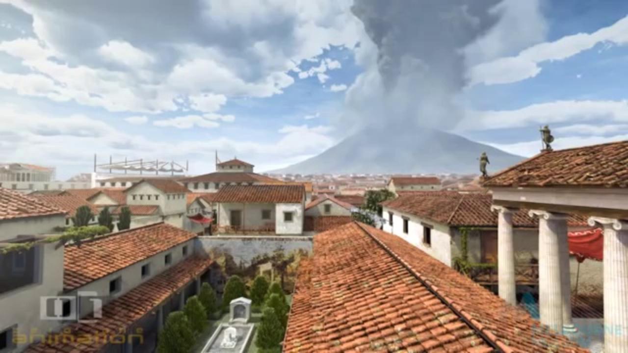 how many cities were destroyed by the eruption of mount vesuvius