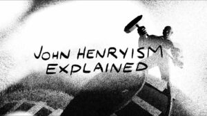 on what project was the legendary john henry supposed to have worked