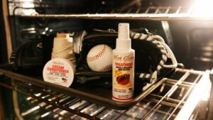 what is neats foot oil which is used to break in new baseball gloves