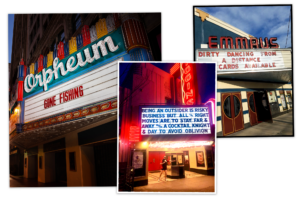 what was the first movie theater in the united states