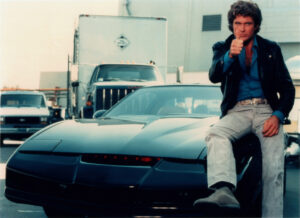 what was the name of the car michael knight david hasselhoff rode in knight rider