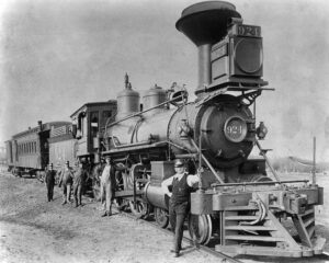 what were the major ethnic groups employed in the building of the first transcontinental railroad in the u s