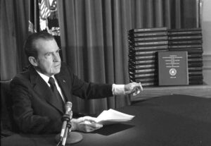 when did president nixon introduce the term the silent majority