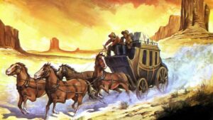 where was the stagecoach going in the 1939 movie stagecoach