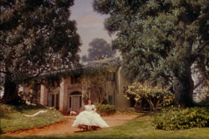who painted the backgrounds for gone with the wind 1939