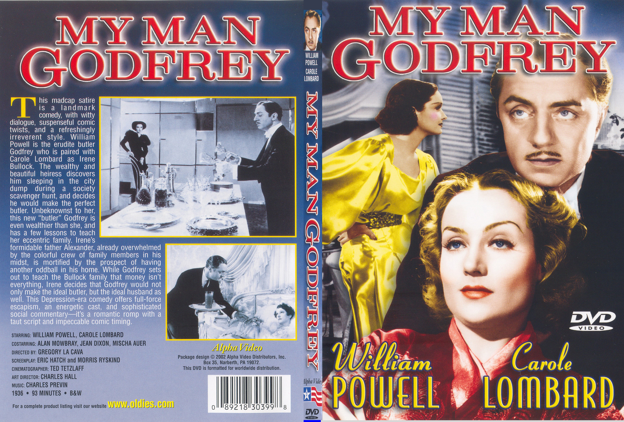 who starred in the remake of my man godfrey 1957