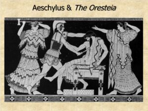 who was clytemnestras lover in aeschyluss agamemnon 458 b c