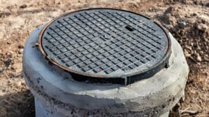 why are manholes round